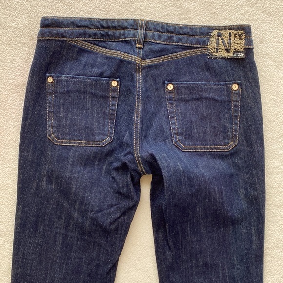 EUC Notify NFY style 226 Made in Italy dark wash Straight Leg Denim Jeans - Picture 9 of 16